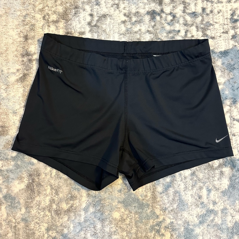 Nike Black Athletic Shorts Lightweight Performance